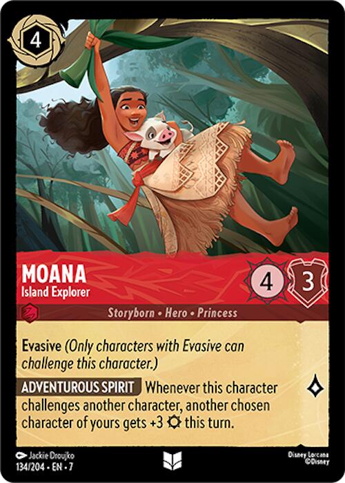 Moana - Island Explorer (134/204) [Archazia's Island] | Galaxy Games LLC