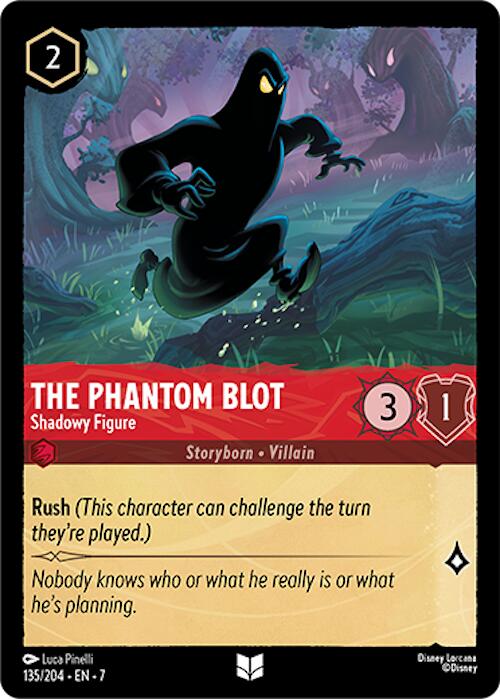 The Phantom Blot - Shadowy Figure (135/204) [Archazia's Island] | Galaxy Games LLC