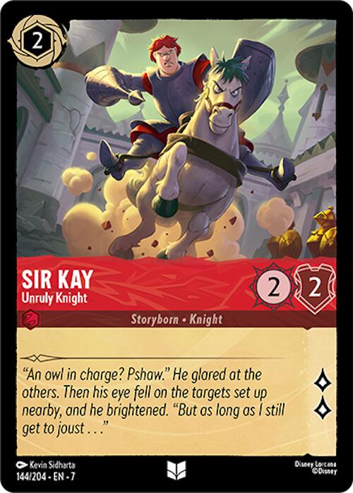 Sir Kay - Unruly Knight (144/204) [Archazia's Island] | Galaxy Games LLC