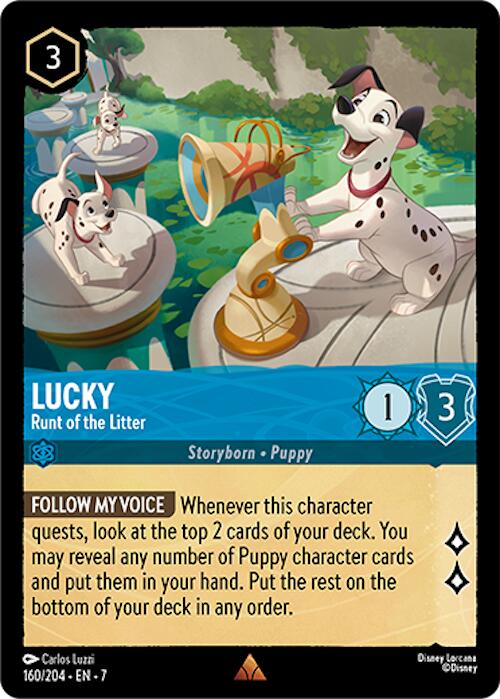 Lucky - Runt of the Litter (160/204) [Archazia's Island] | Galaxy Games LLC