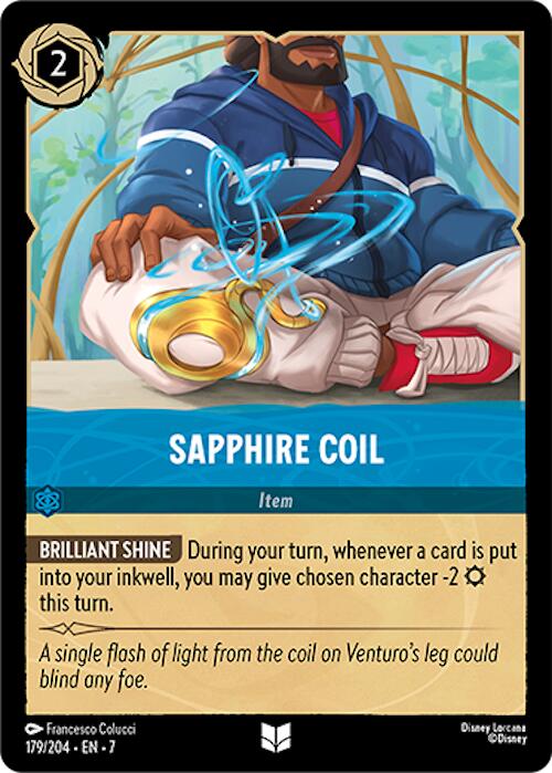 Sapphire Coil (179/204) [Archazia's Island] | Galaxy Games LLC