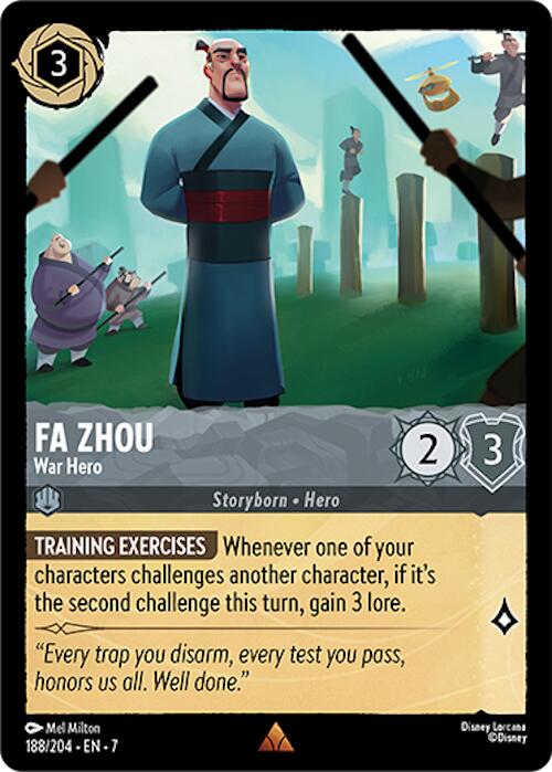 Fa Zhou - War Hero (188/204) [Archazia's Island] | Galaxy Games LLC