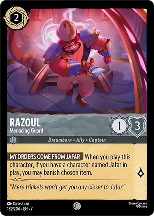 Razoul - Menacing Guard (189/204) [Archazia's Island] | Galaxy Games LLC