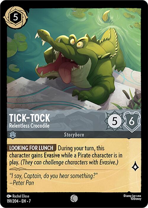 Tick-Tock - Relentless Crocodile (191/204) [Archazia's Island] | Galaxy Games LLC