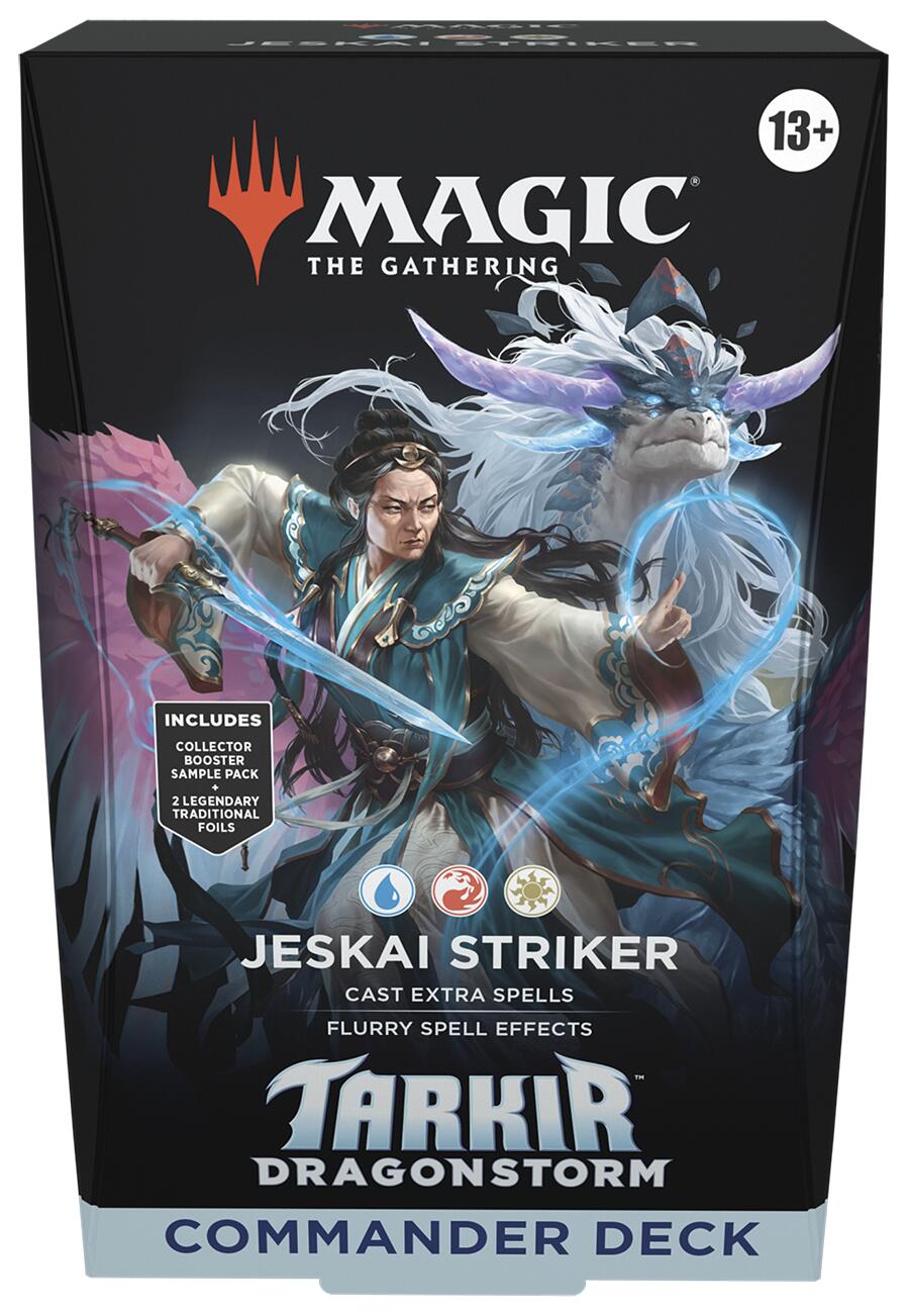 Tarkir: Dragonstorm - Commander Deck (Jeskai Striker) | Galaxy Games LLC