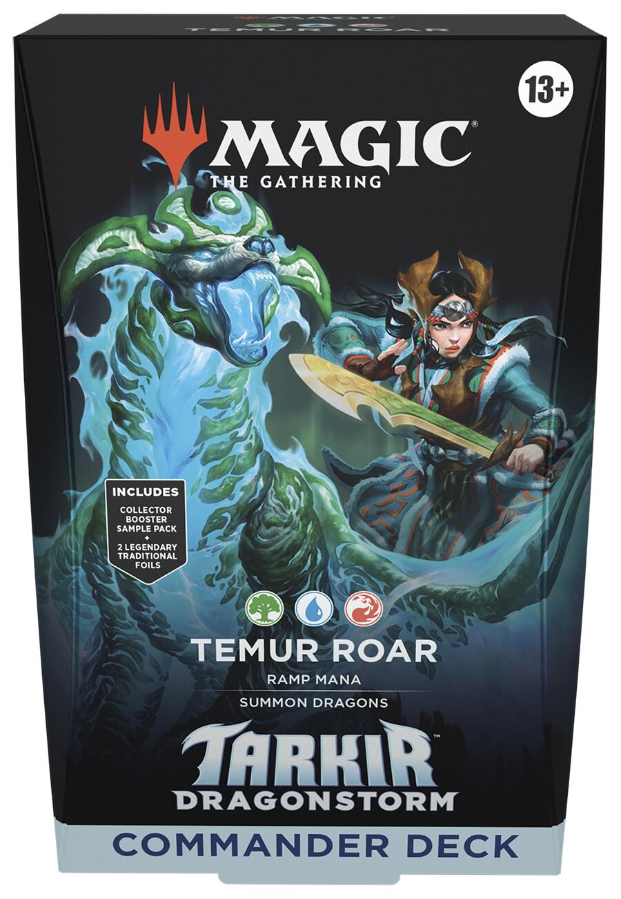 Tarkir: Dragonstorm - Commander Deck (Temur Roar) | Galaxy Games LLC