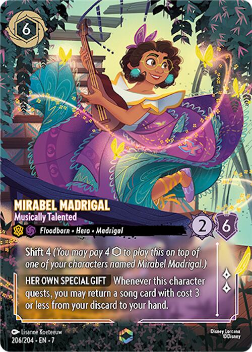 Mirabel Madrigal - Musically Talented (Enchanted) (206/204) [Archazia's Island] | Galaxy Games LLC