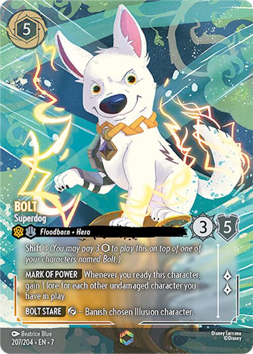 Bolt - Superdog (Enchanted) (207/204) [Archazia's Island] | Galaxy Games LLC