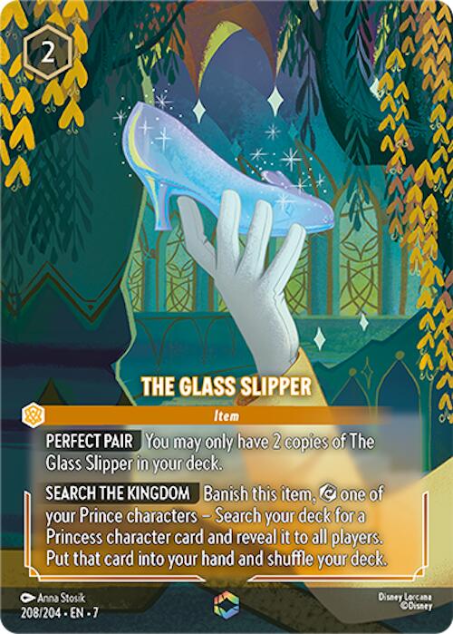 The Glass Slipper (Enchanted) (208/204) [Archazia's Island] | Galaxy Games LLC