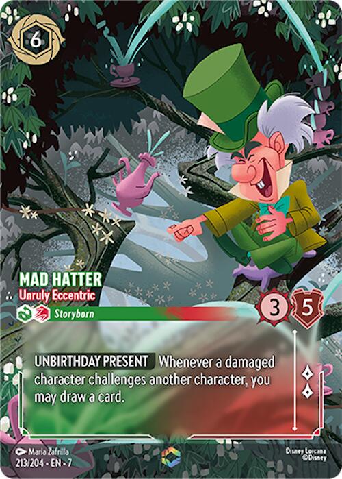 Mad Hatter - Unruly Eccentric (Enchanted) (213/204) [Archazia's Island] | Galaxy Games LLC