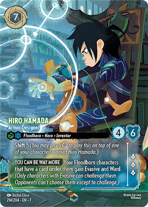 Hiro Hamada - Armor Designer (Enchanted) (214/204) [Archazia's Island] | Galaxy Games LLC