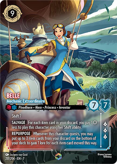 Belle - Mechanic Extraordinaire (Enchanted) (217/204) [Archazia's Island] | Galaxy Games LLC