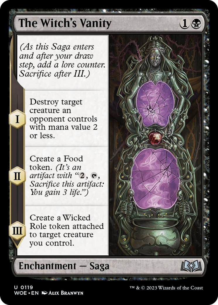 The Witch's Vanity [Wilds of Eldraine] | Galaxy Games LLC