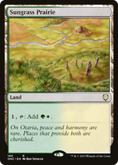 Sungrass Prairie [Phyrexia: All Will Be One Commander] | Galaxy Games LLC