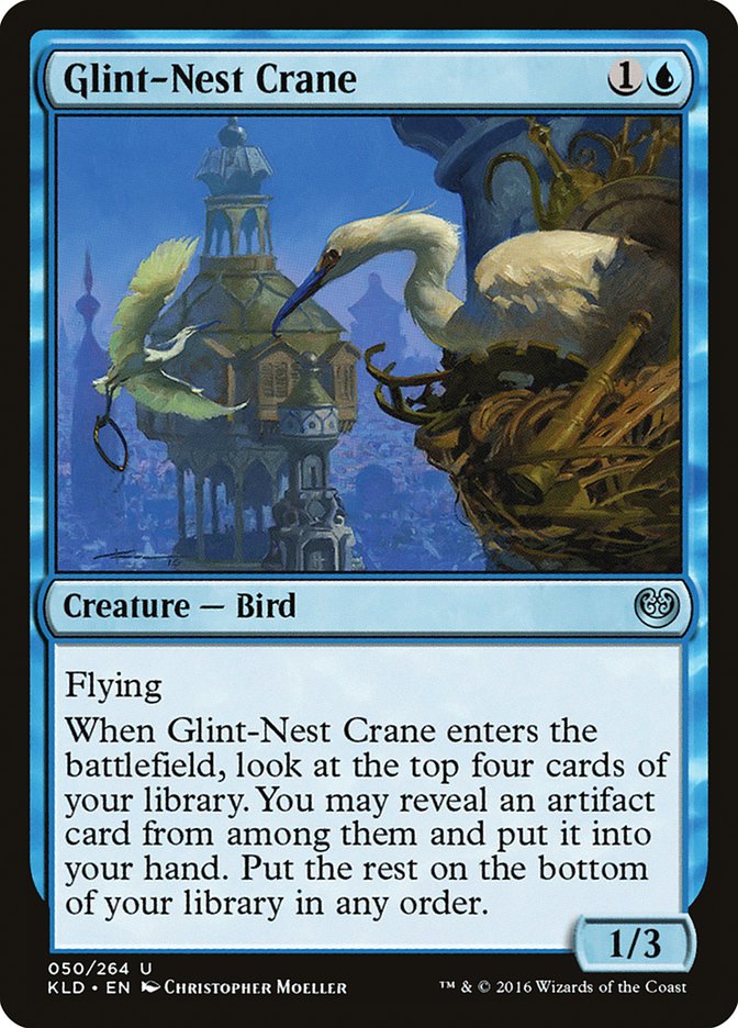 Glint-Nest Crane [Kaladesh] | Galaxy Games LLC