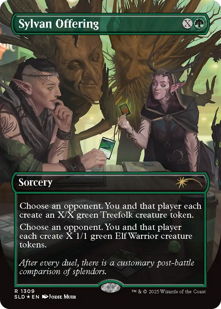 Sylvan Offering [Secret Lair Drop Series] | Galaxy Games LLC