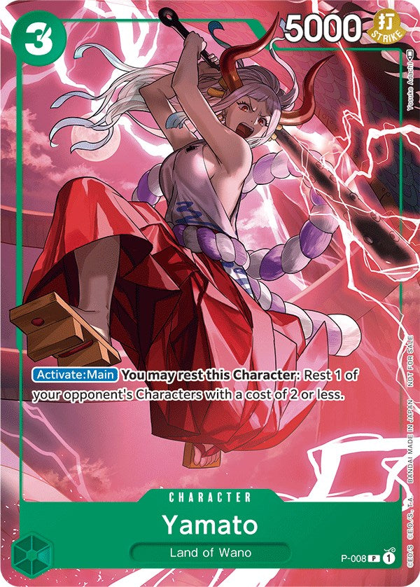 Yamato (Tournament Pack Vol. 1) [One Piece Promotion Cards] | Galaxy Games LLC