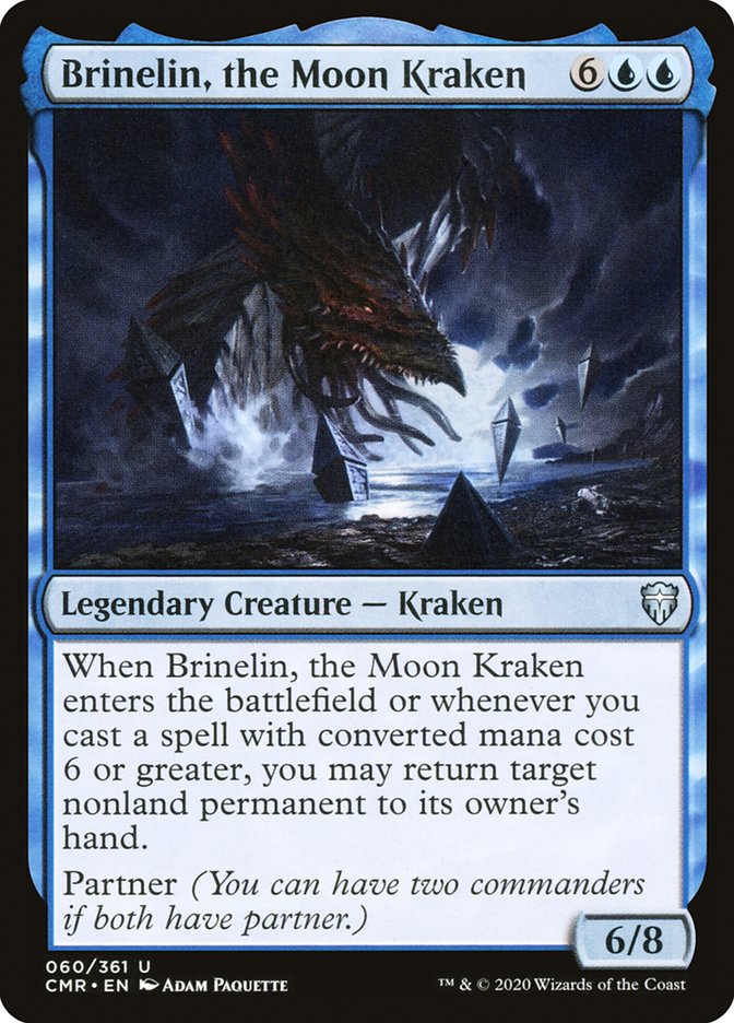 Brinelin, the Moon Kraken [Commander Legends] | Galaxy Games LLC