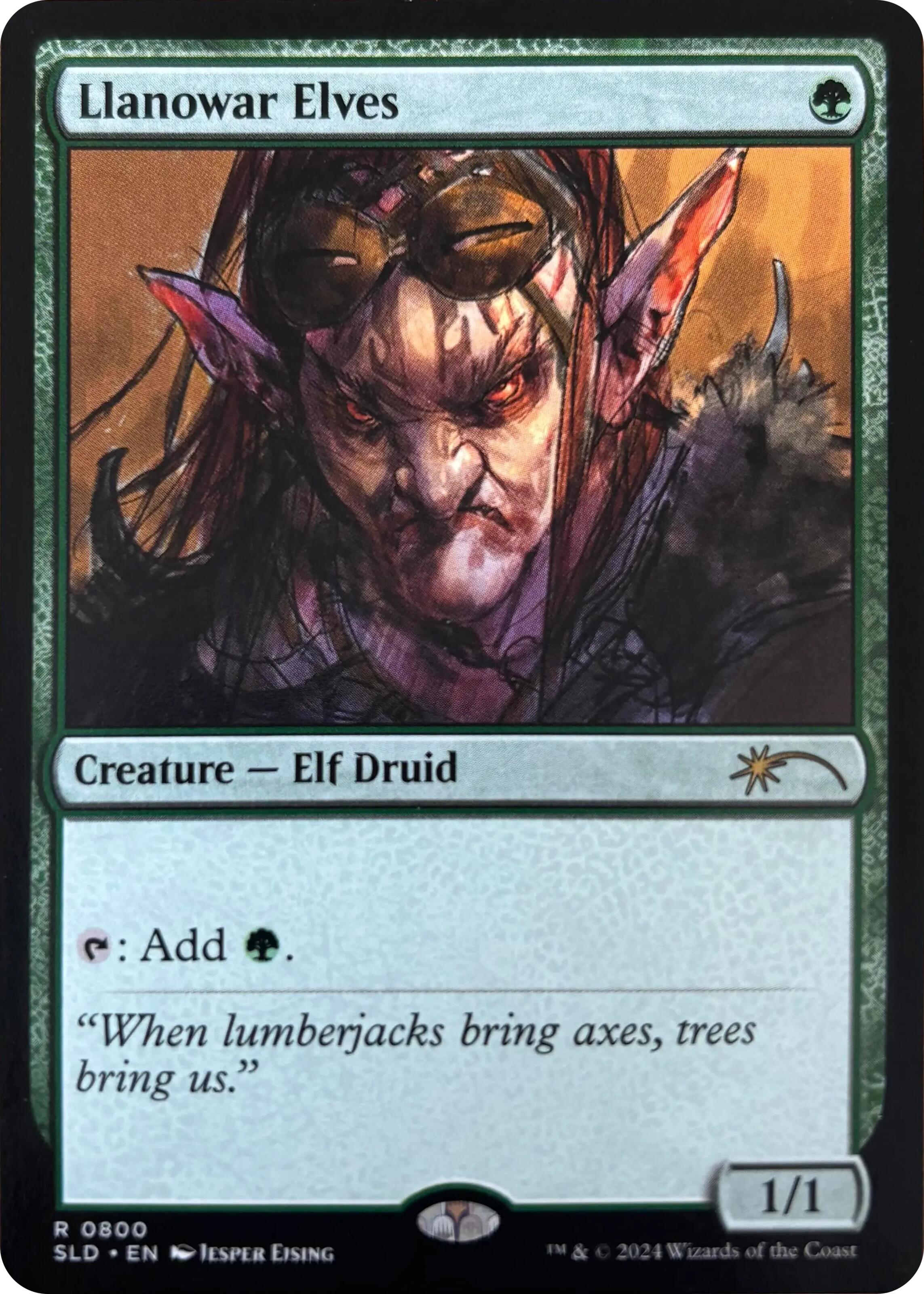 Llanowar Elves (0800) [Secret Lair Drop Series] | Galaxy Games LLC