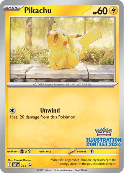 Pikachu (214) [Scarlet & Violet: Black Star Promos] | Galaxy Games LLC