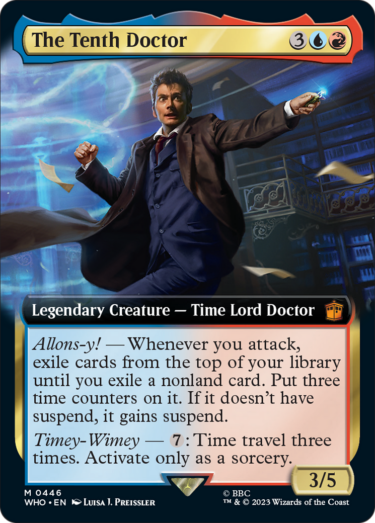 The Tenth Doctor (Extended Art) [Doctor Who] | Galaxy Games LLC