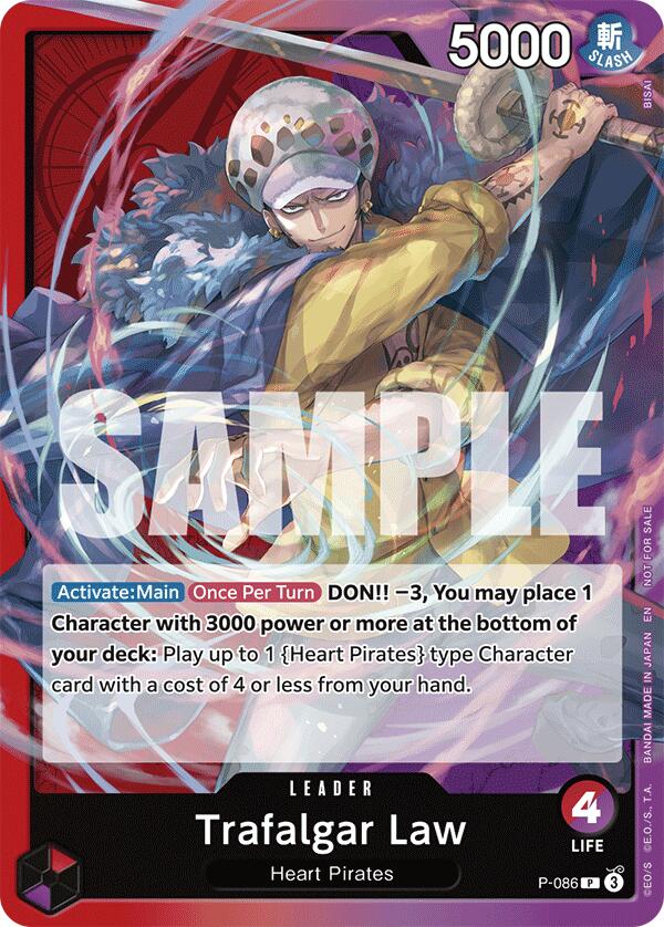 Trafalgar Law (OP10 Release Event) [One Piece Promotion Cards] | Galaxy Games LLC
