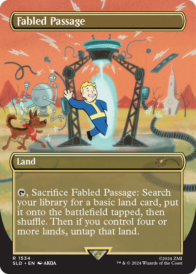 Fabled Passage (1534) [Secret Lair Drop Series] | Galaxy Games LLC