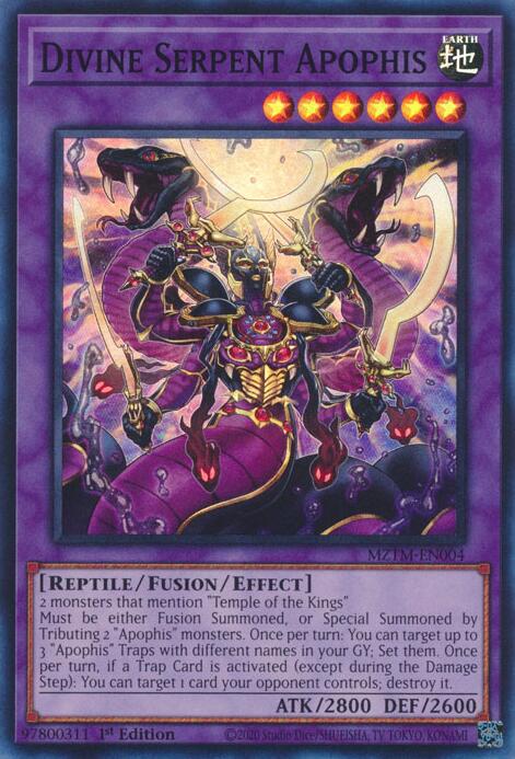 Divine Serpent Apophis [MZTM-EN004] Super Rare | Galaxy Games LLC