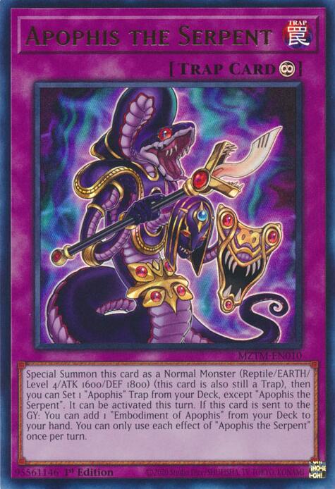 Apophis the Serpent [MZTM-EN010] Ultra Rare | Galaxy Games LLC