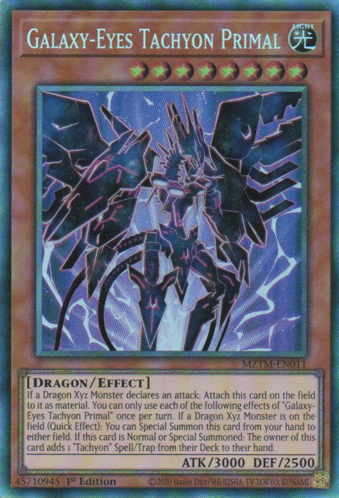 Galaxy-Eyes Tachyon Primal (Collector's Rare) [MZTM-EN011] Collector's Rare | Galaxy Games LLC