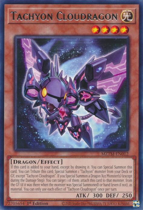 Tachyon Cloudragon [MZTM-EN012] Rare | Galaxy Games LLC