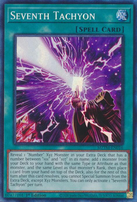 Seventh Tachyon (Collector's Rare) [MZTM-EN016] Collector's Rare | Galaxy Games LLC