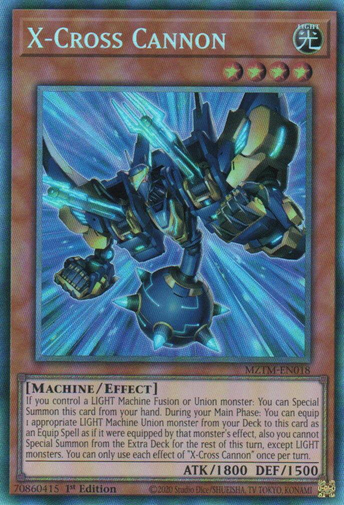 X-Cross Cannon (Collector's Rare) [MZTM-EN018] Collector's Rare | Galaxy Games LLC