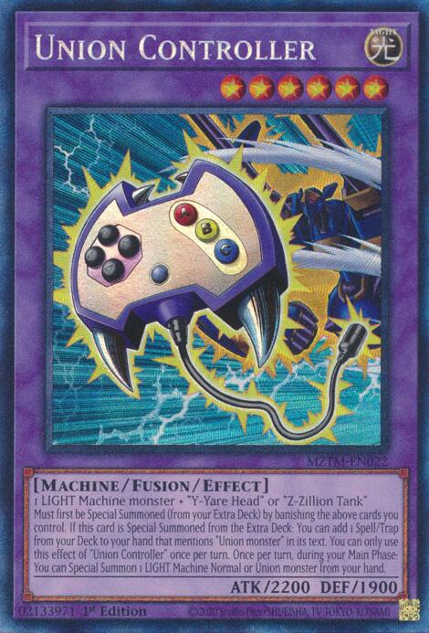 Union Controller (Collector's Rare) [MZTM-EN022] Collector's Rare | Galaxy Games LLC