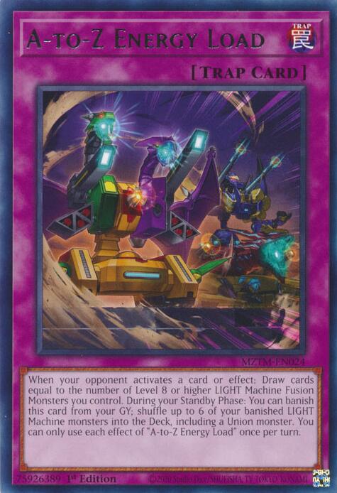 A-to-Z Energy Load [MZTM-EN024] Rare | Galaxy Games LLC