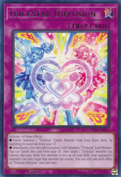 Trickstar Diffusion [MZTM-EN030] Rare | Galaxy Games LLC