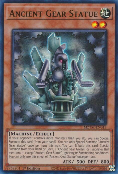 Ancient Gear Statue [MZTM-EN045] Ultra Rare | Galaxy Games LLC