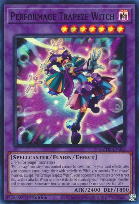 Performage Trapeze Witch [MZTM-EN053] Super Rare | Galaxy Games LLC