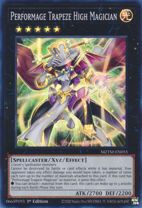 Performage Trapeze High Magician [MZTM-EN055] Super Rare | Galaxy Games LLC