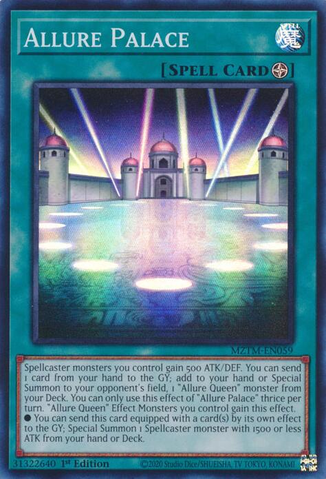 Allure Palace [MZTM-EN059] Super Rare | Galaxy Games LLC