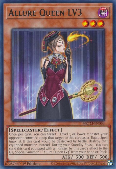 Allure Queen LV3 [MZTM-EN063] Rare | Galaxy Games LLC