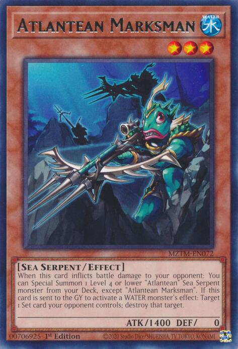 Atlantean Marksman [MZTM-EN072] Rare | Galaxy Games LLC