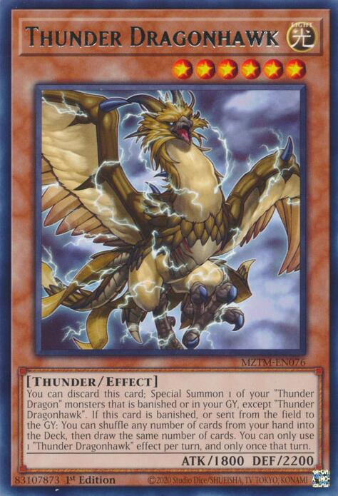 Thunder Dragonhawk [MZTM-EN076] Rare | Galaxy Games LLC