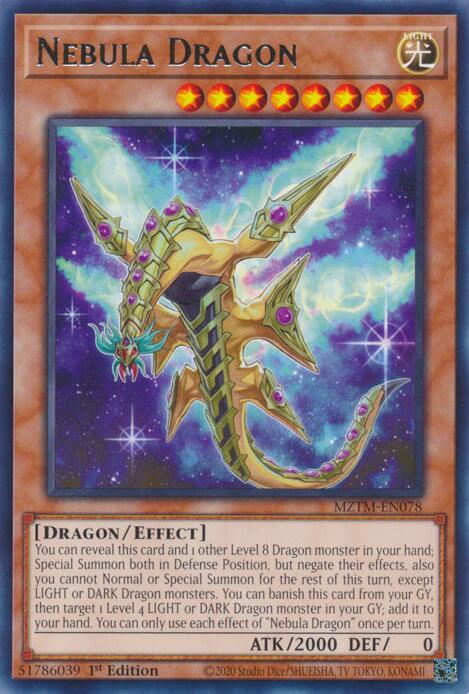 Nebula Dragon [MZTM-EN078] Rare | Galaxy Games LLC