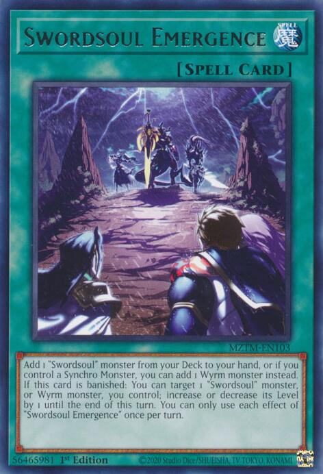 Swordsoul Emergence [MZTM-EN103] Rare | Galaxy Games LLC