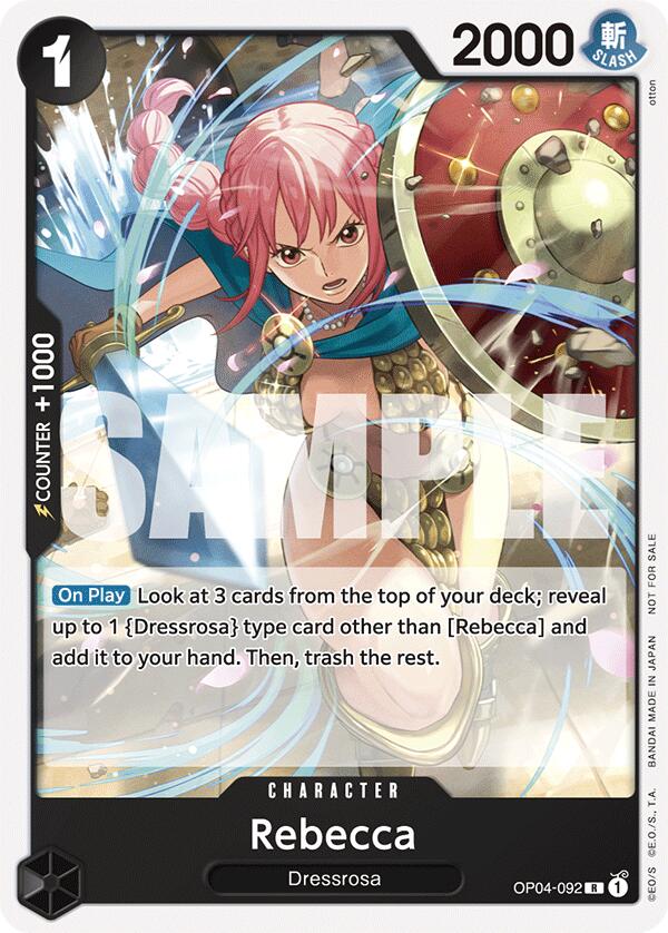 Rebecca (Tournament Pack 2025 Vol. 2) [One Piece Promotion Cards] | Galaxy Games LLC