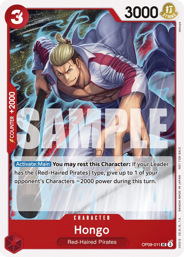 Hongo (Tournament Pack 2025 Vol. 2) [One Piece Promotion Cards] | Galaxy Games LLC