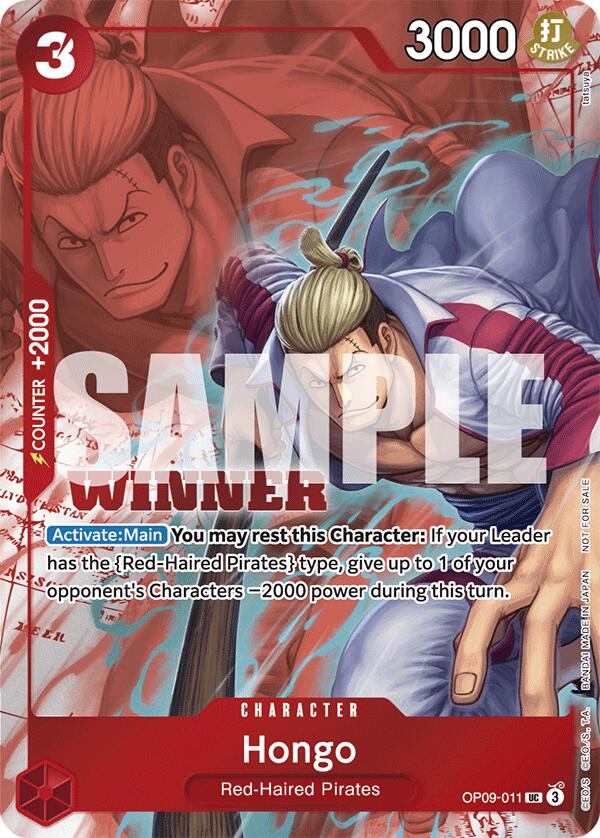 Hongo (Winner Pack 2025 Vol. 2) [One Piece Promotion Cards] | Galaxy Games LLC