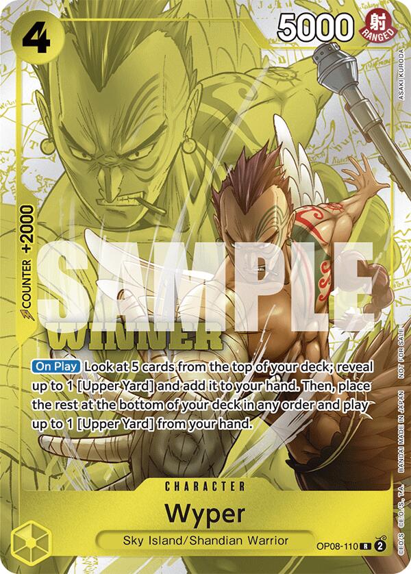 Wyper (Winner Pack 2025 Vol. 2) [One Piece Promotion Cards] | Galaxy Games LLC