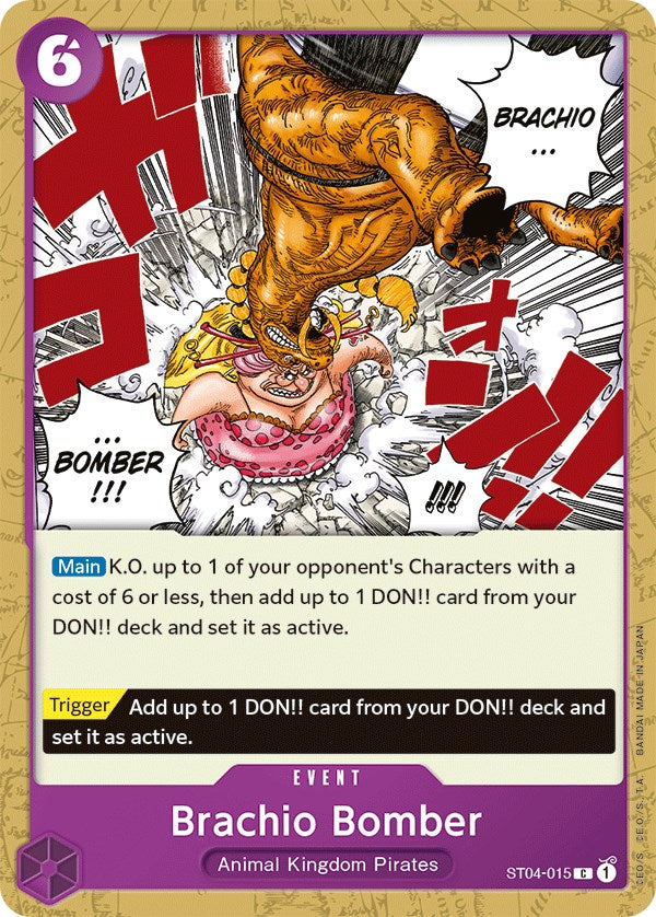 Brachio Bomber [Starter Deck: Animal Kingdom Pirates] | Galaxy Games LLC